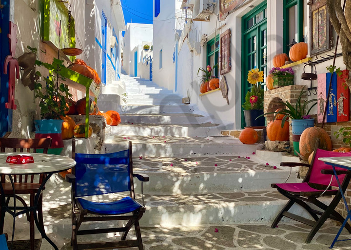 Amorgos Stairs Photography Art | Insomnigraphic