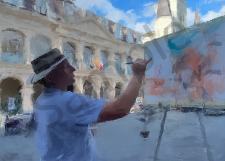 Jackson Square Painter   Gna Art | Windhorse