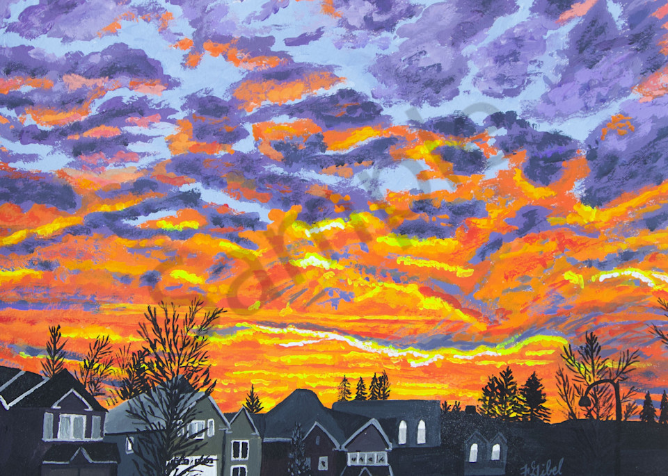 Print   Jenna's Sunset Art | Francine's Fine Art, a division of Gibel and Associates Ltd.