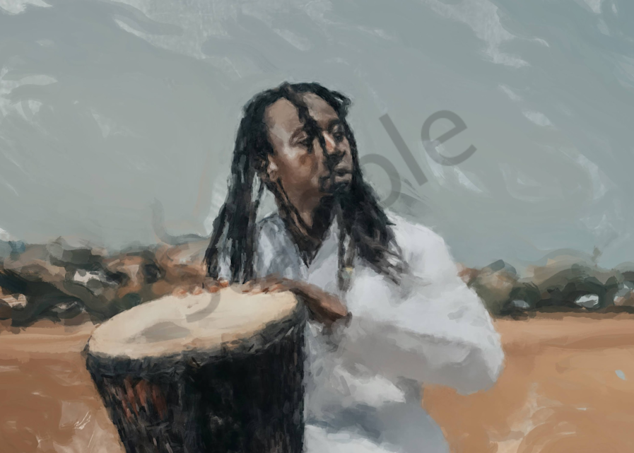 Drumming   Gna Art | Windhorse