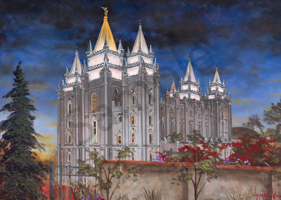 Salt Lake Temple  Art | Brimley Studios