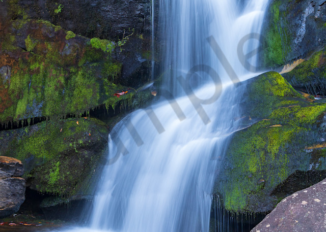 Waterfall Wall Art: Cedar Rock Falls