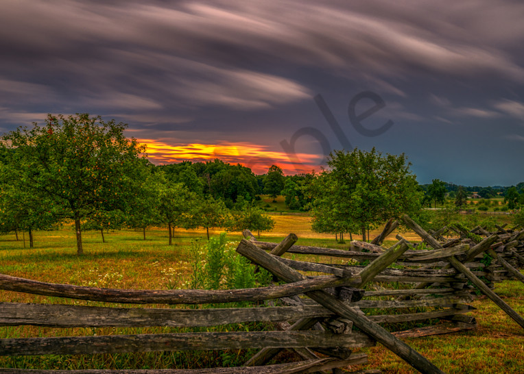 Peach Orchard Storm