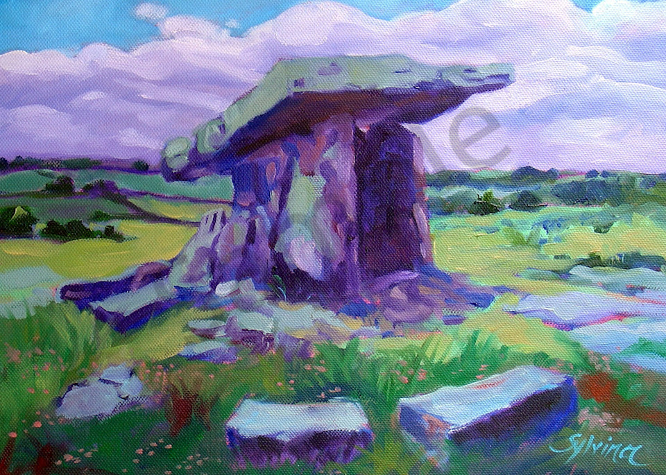 Poulnabrone Dolmen Ireland Art | Sylvina Rollins Artist