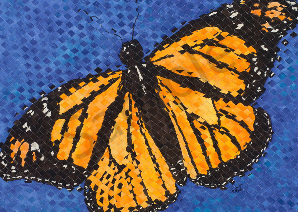 Flutter Butterfly painting print