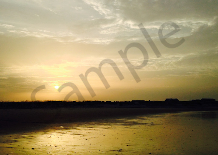 Serene Sunset At East Beach Photography Art | MonicaStudio.co