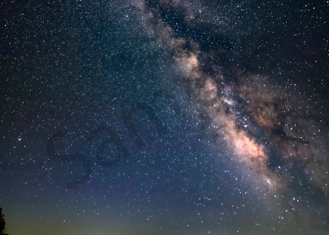 Milky Way over Hemlock Lake