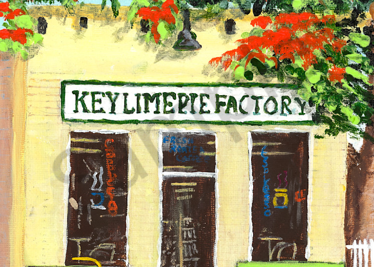 Key Lime Pie Factory Art | Keenan Art