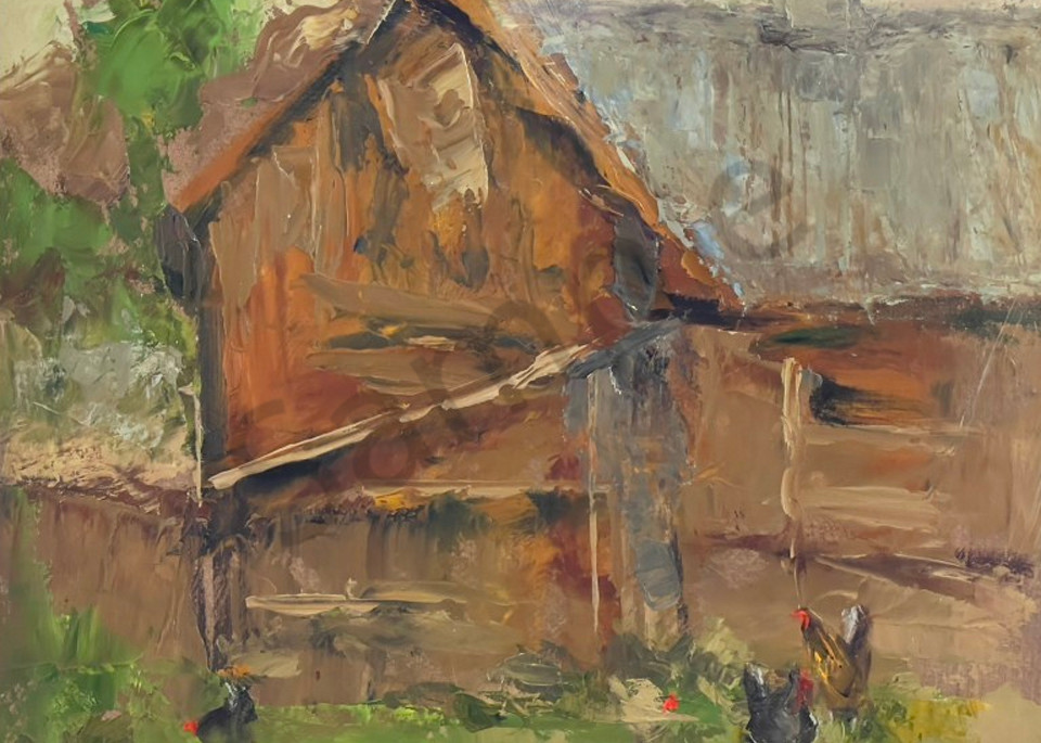 A Barn In Hailey Idaho Art | Mary Roberson