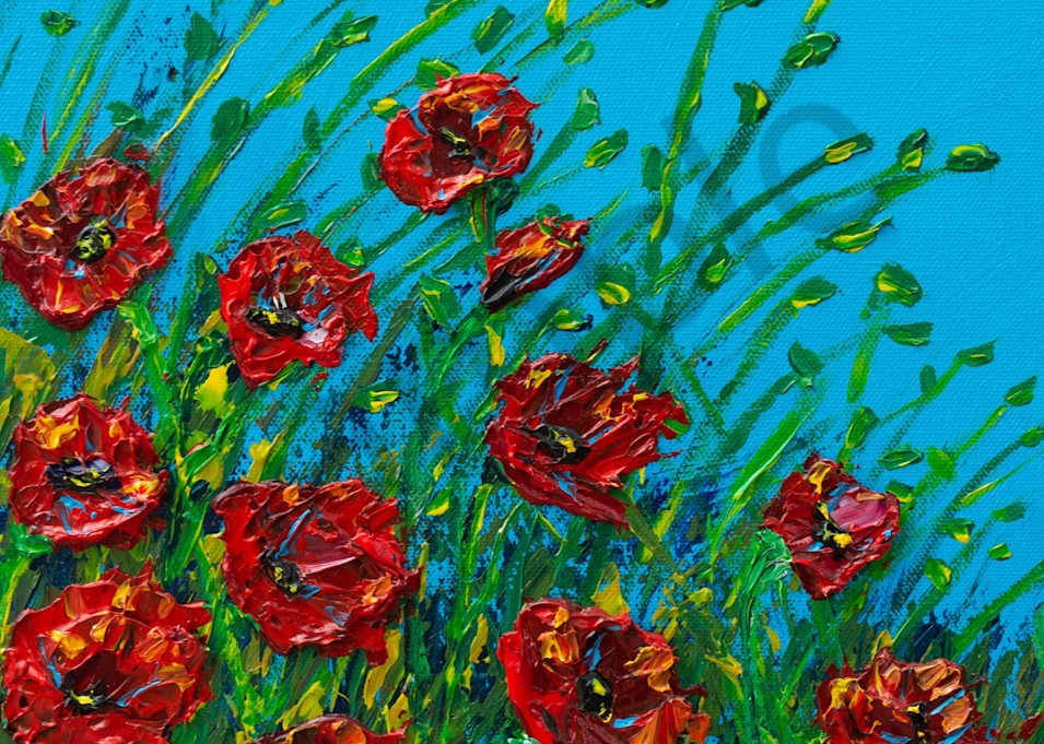 Poppies Pop Art | Cindy Williams Ware Art