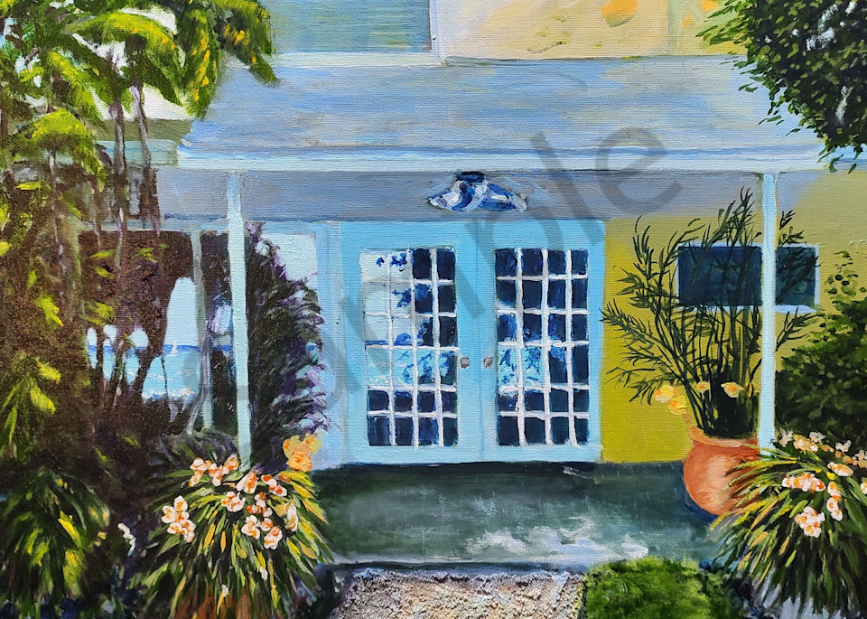 Porch In Paradise Art | Keenan Art