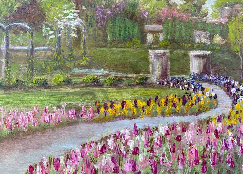 The Tulips at Vander Veer Park, 5x7 Greeting Cards