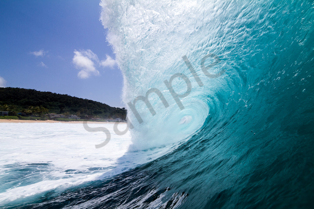 Surf Photography Icy Ridge By Doug Falter