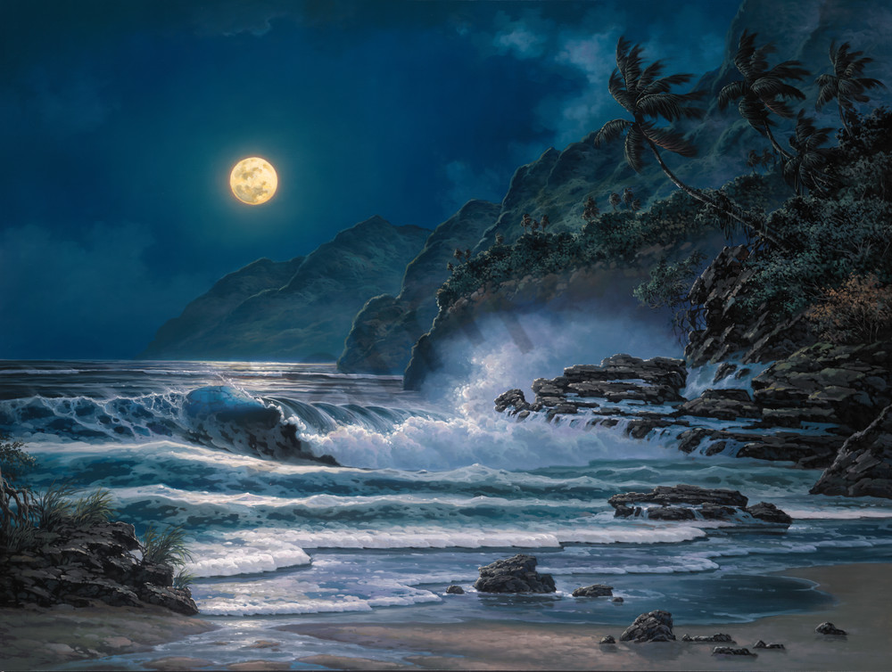Seascape Painting | Tropical Moods by Migvel