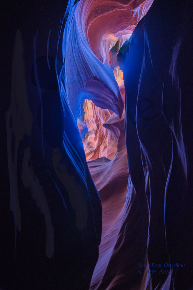 Southwest,red,rock,fall,color,slot canyon