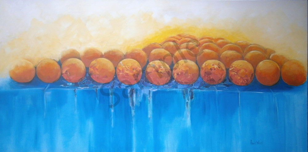 "A Table Prepared" by Cayman Islands Artist Avril Ward | Prophetics Gallery