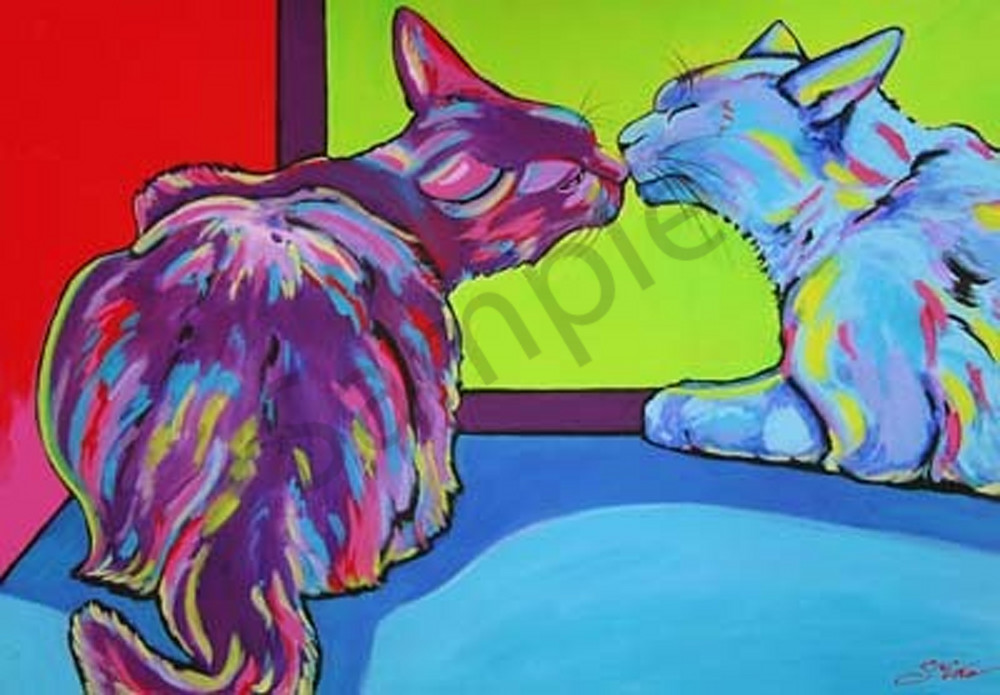 The Kiss Art | Sally C. Evans Fine Art