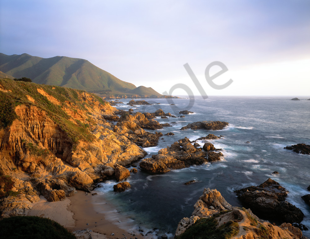 The rugged Big Sur coast near Carmel, California