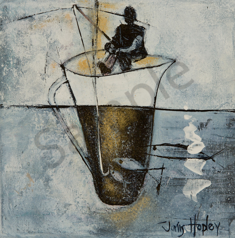 "Gone Fishing" by Janis Lane-Hopley | Prophetics Gallery