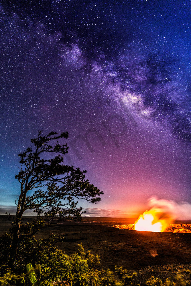 Hawaii Photography | Kilauea Galaxy by Leighton Lum