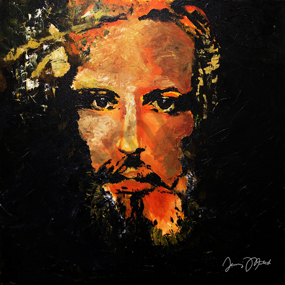 Jesus Art Print, Christian Art, Christian Painting, Passion of Christ