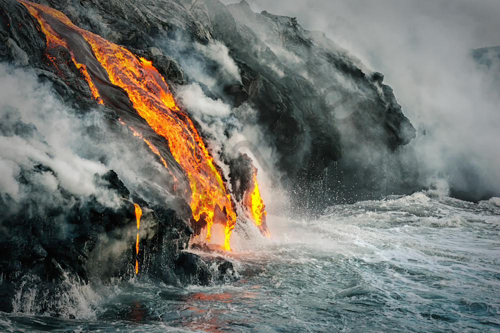 Hawaii Nature Photography | Drop Lava Like It's Hot by Peter Tang