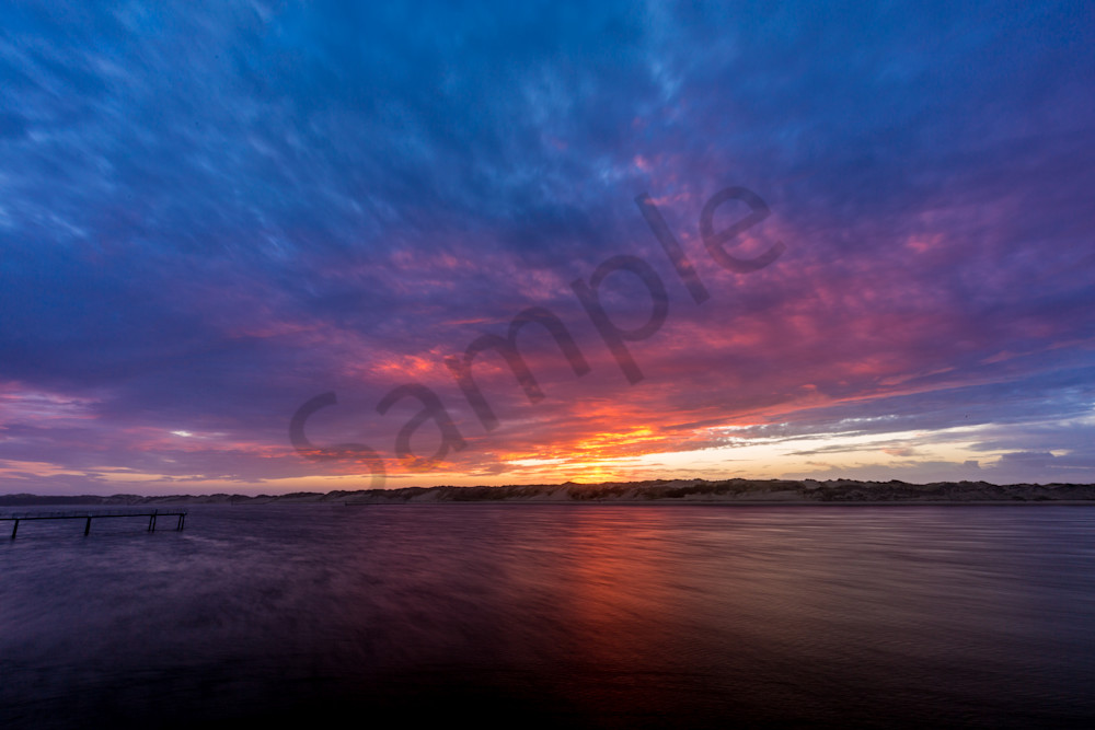 Siuslaw River Sunset Landscape