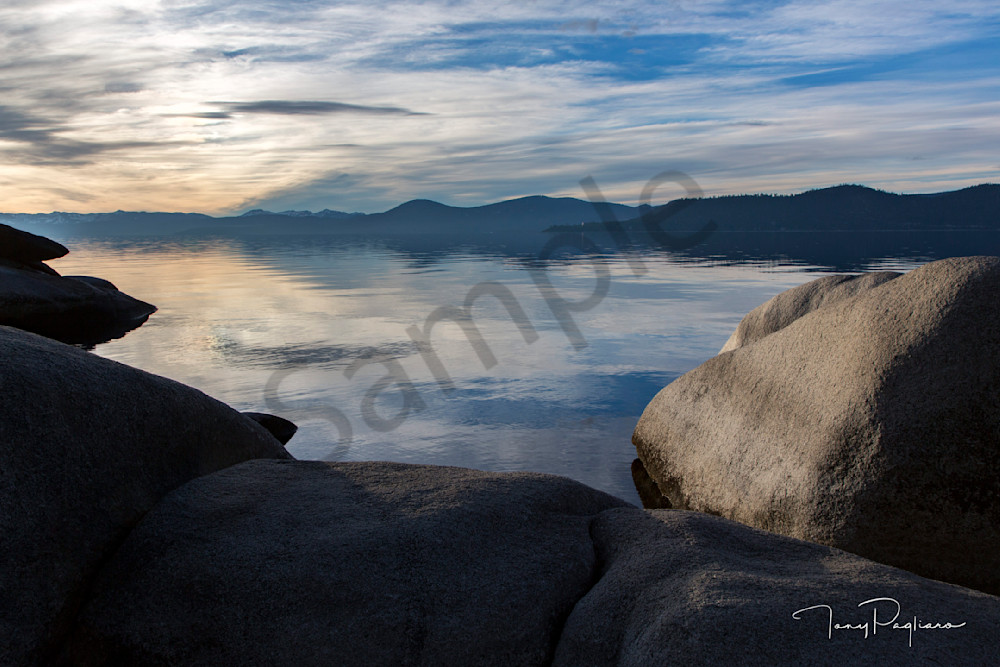 Namaste - Lake Tahoe fine art photograph by Tony Pagliaro
