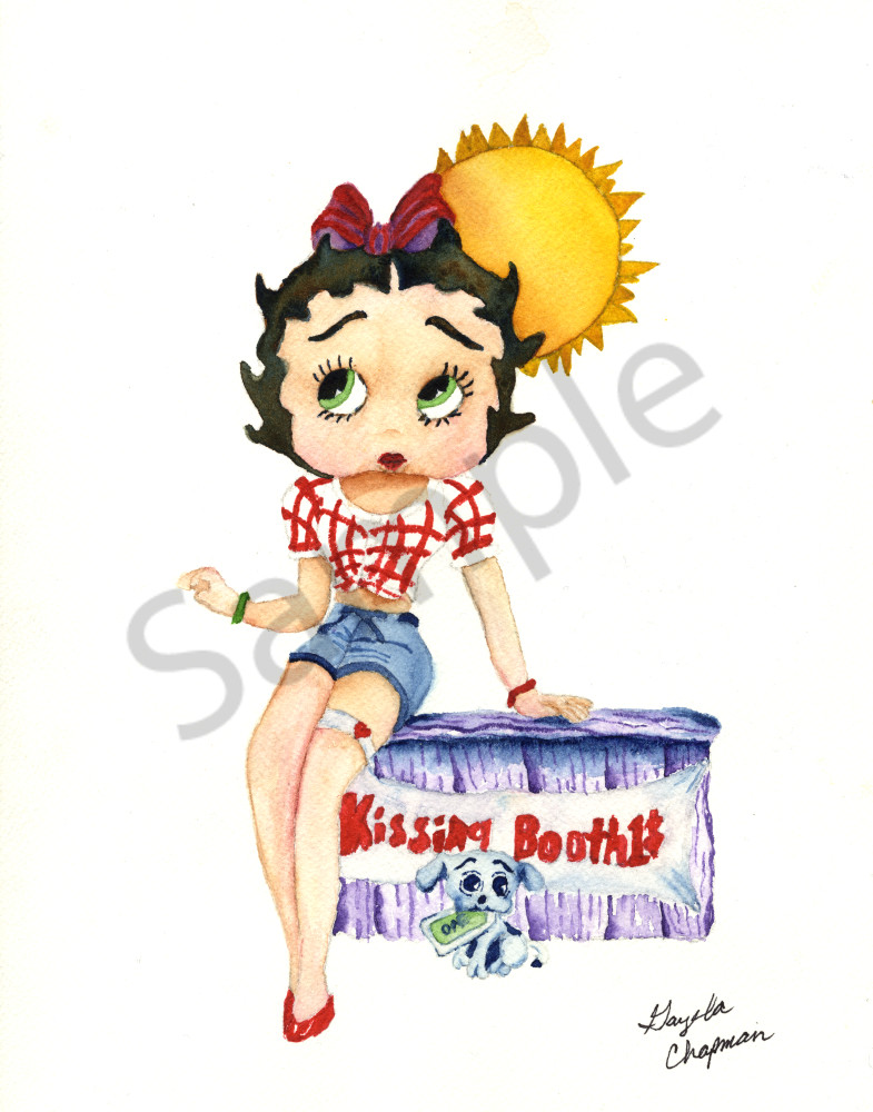 Betty Boop art by Gayela's Premiere Watercolor|Main Store
Betty Boop art by Gayela's Premiere Watercolor|Main Store