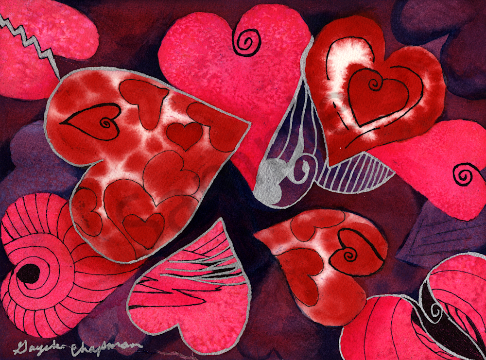Hearts Galore art by Gayela's Premiere Watercolor|Main Store
Hearts Galore art by Gayela's Premiere Watercolor|Main Store