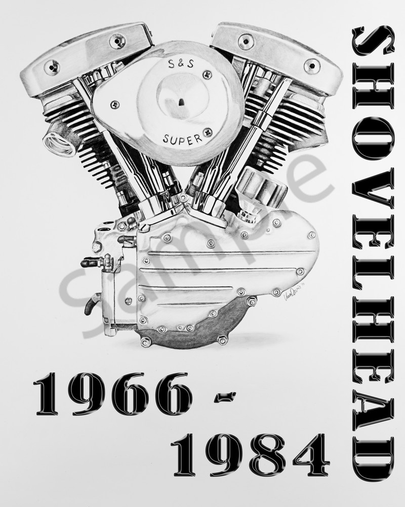 Harley Shovelhead Engine