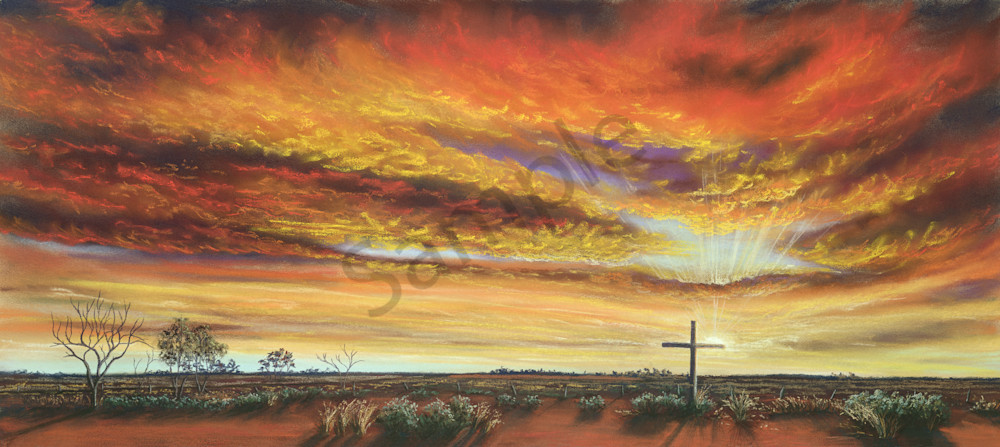 Easter Sunrise in Bourke by Jenny Greentree Easter Sunrise in Bourke by Jenny Greentree