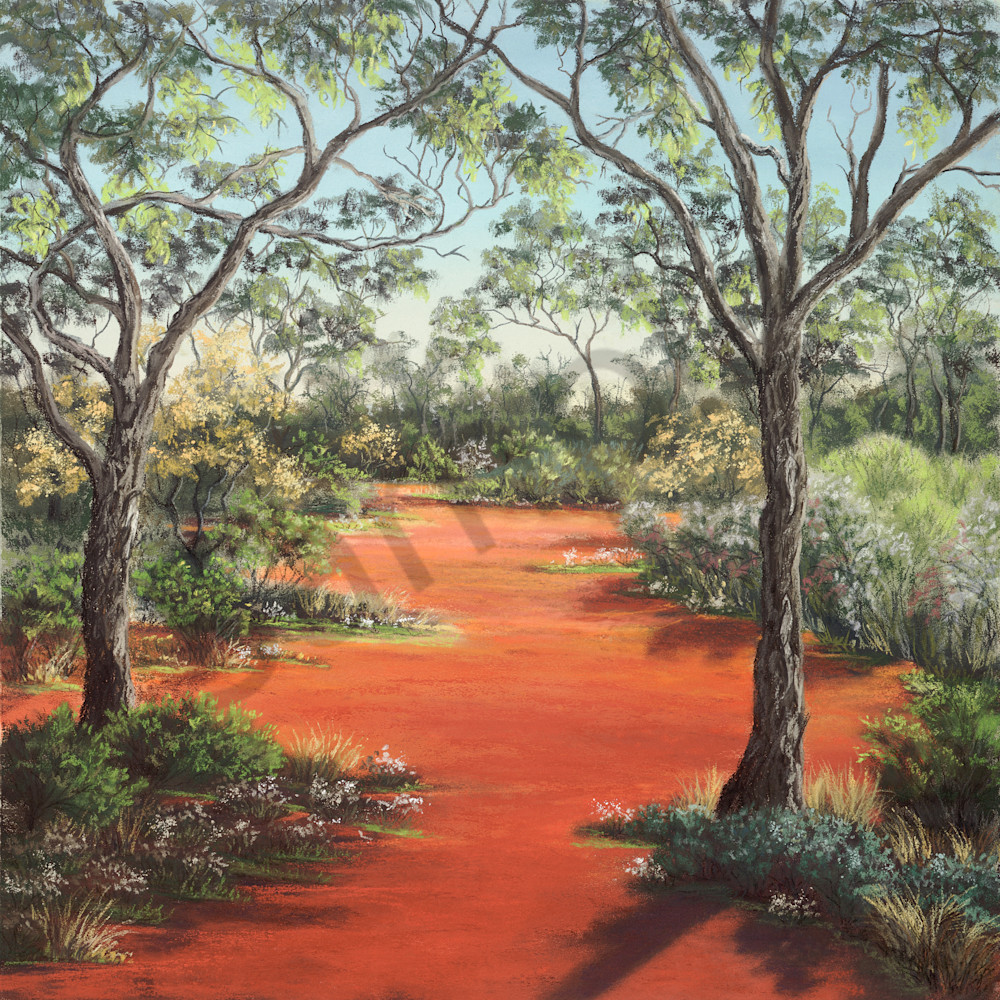 Red Ridge Springtime by Jenny Greentree
