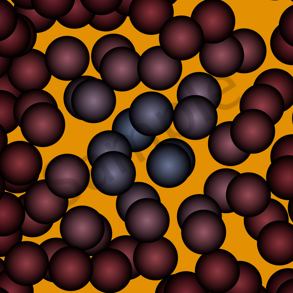 Molecules Art Print Molecules Art Print