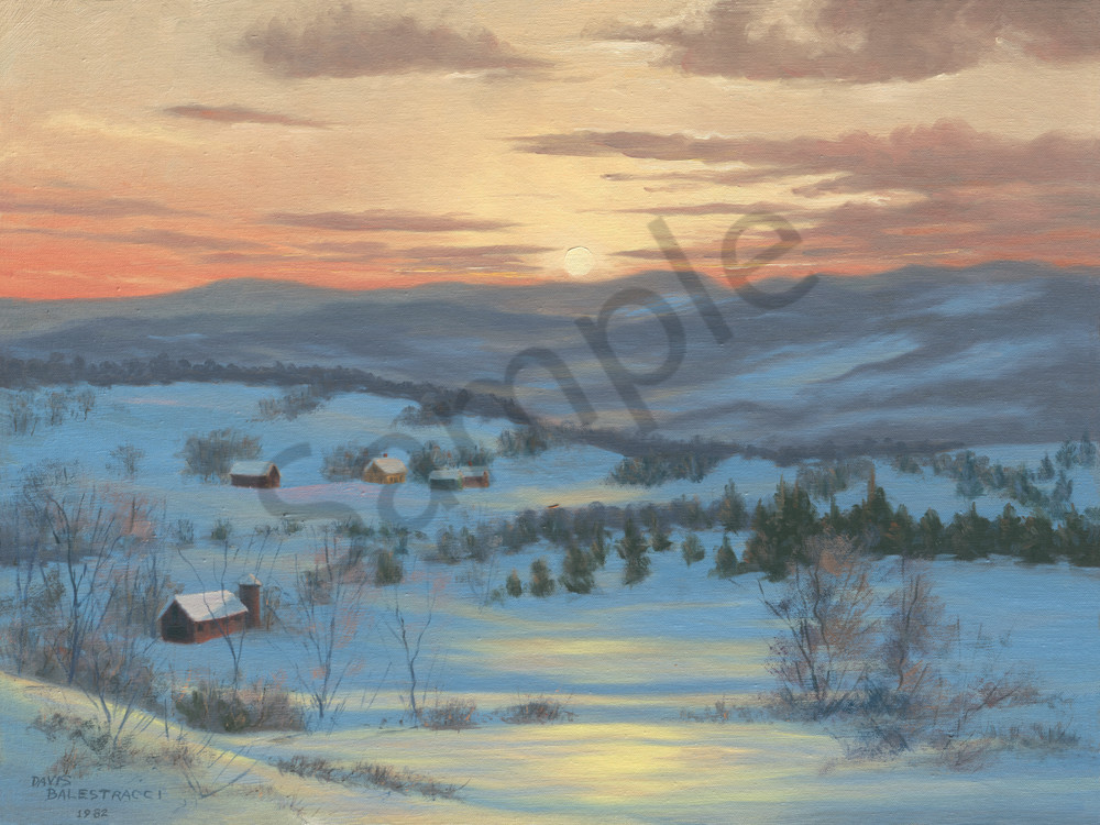 Mountain Sunrise Landscape