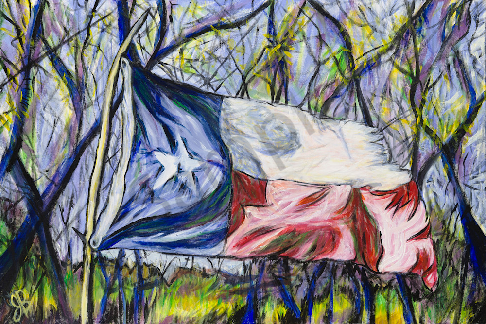 Texas Flag Art And Paintings Prints On Demand