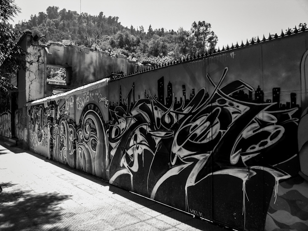 Graffiti In Santiago Photography Art | Sage & Balm Photography