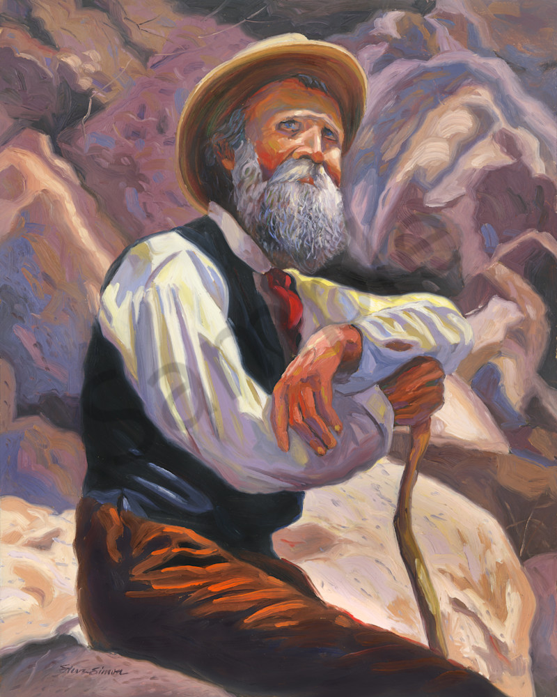 John Muir Portrait Painting John Muir Portrait Painting