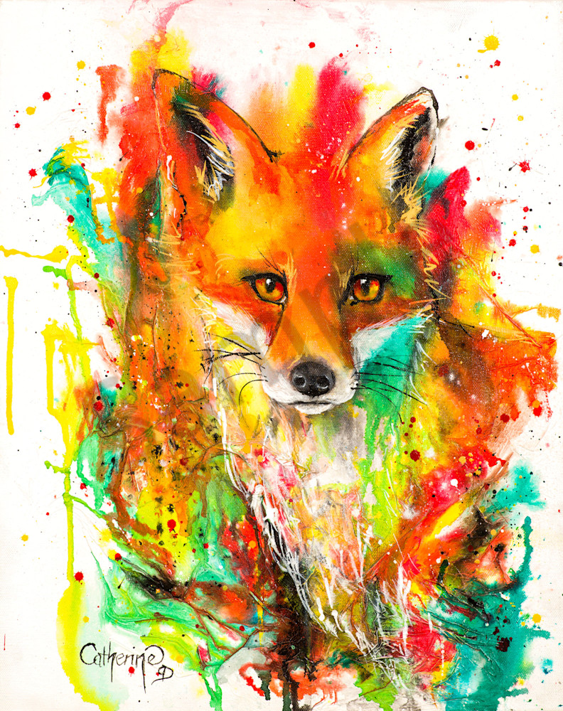 Ink Series Fox I Ink Series Fox I