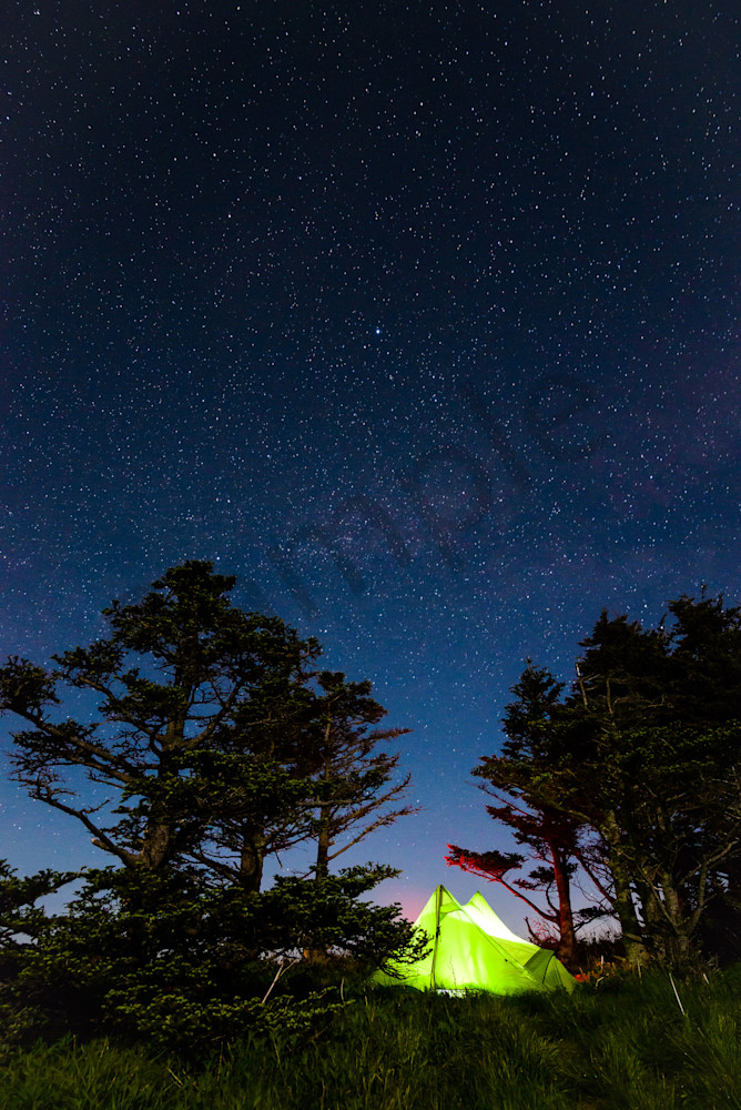 Backpacking Camp Site Under The Stars Photograph for Sale as Fine Art Backpacking Camp Site Under The Stars Photograph for Sale as Fine Art