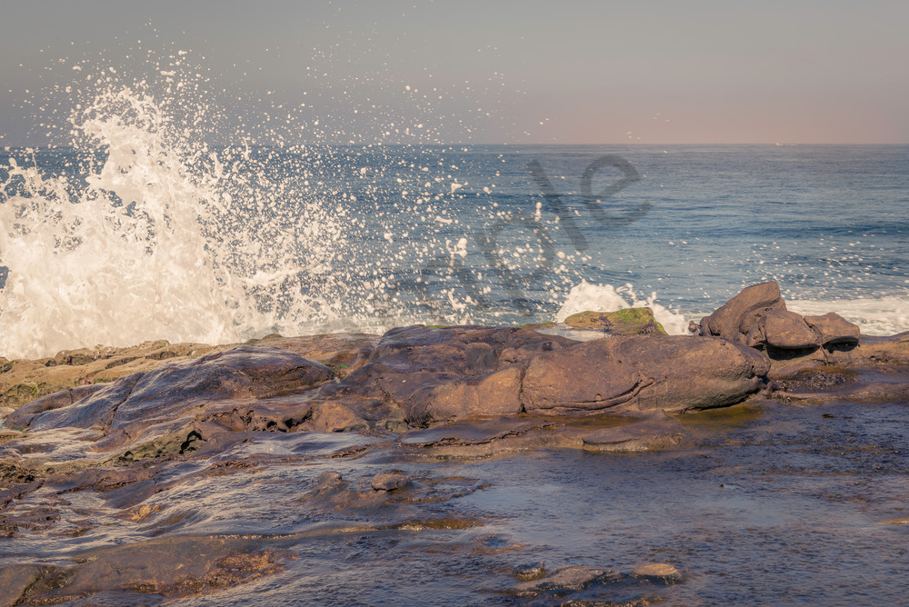 Playful waves at La Jolla Cove in San Diego | Susan J Photography Playful waves at La Jolla Cove in San Diego | Susan J Photography