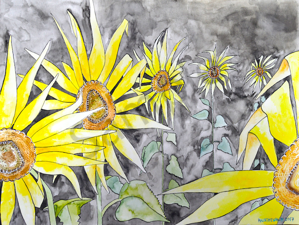 Sunflowers Art | The Soap Gallery