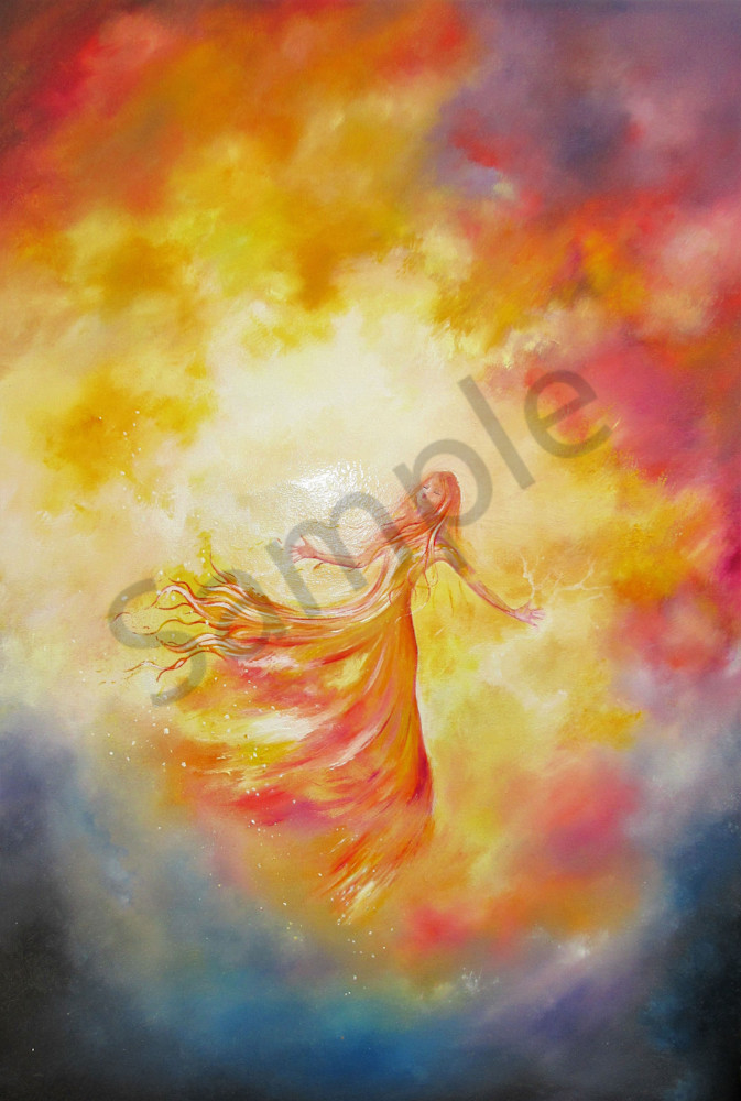 "Baptized In The Fire" by Anna Sophia | Prophetics Gallery