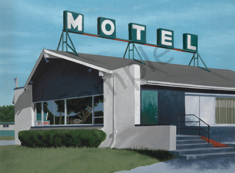 Motel Print | Roadside America Art | Madison, WI