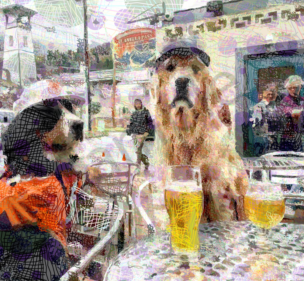 Dogs of Guanella Pass Brewing Company Wall Art