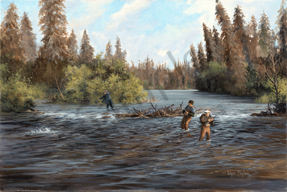 Alaska Fishing Art  Wade Butler Studios