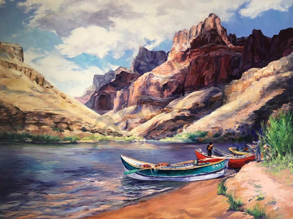 Little Colorado Beach In Grand Canyon