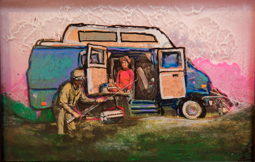 Fishing Van Art | Haley Litzinger