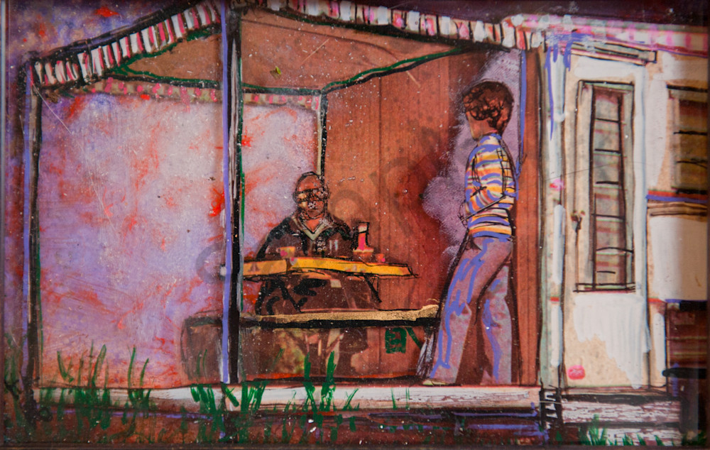Purple Camp Kitchen Art | Haley Litzinger