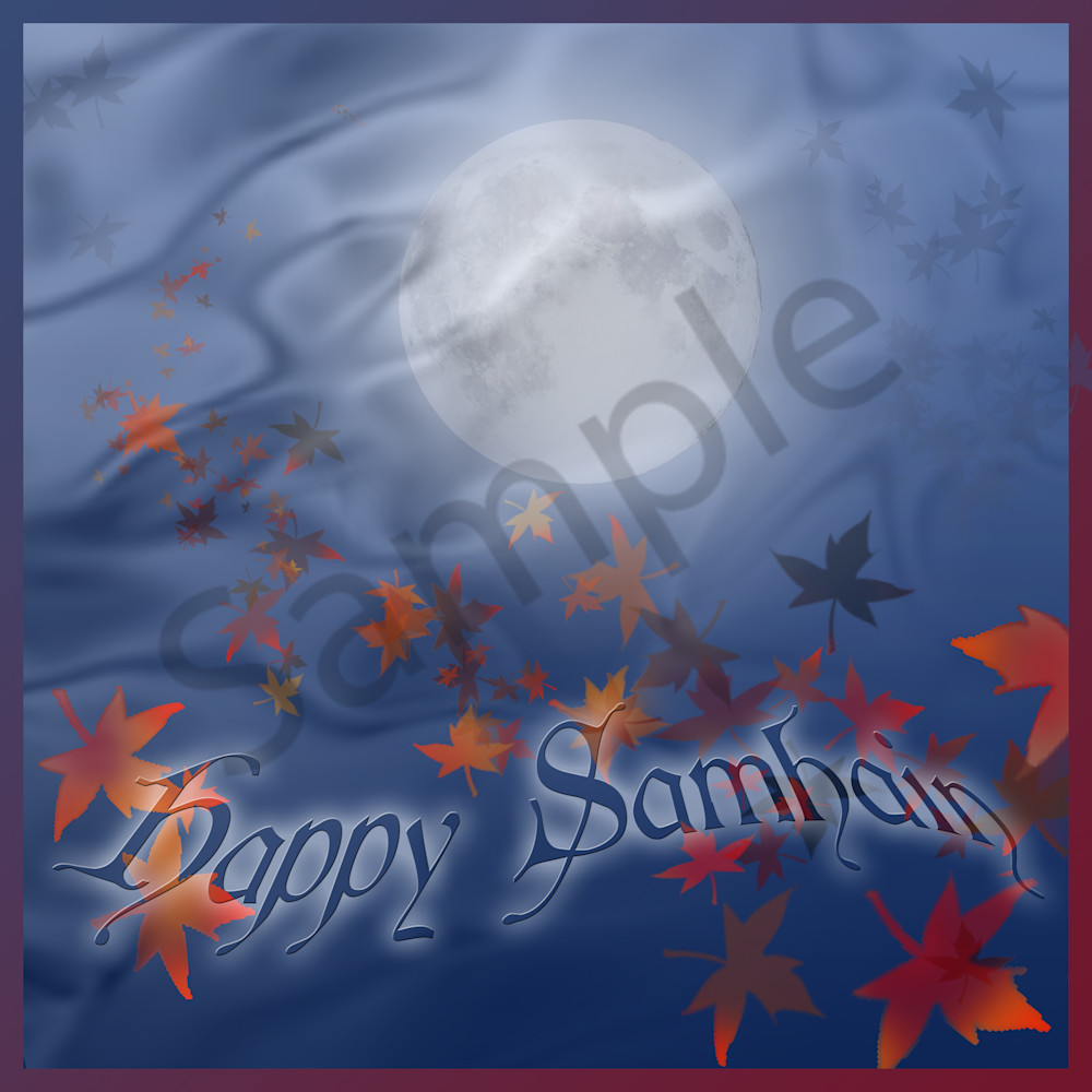 Happy Samhain! Art | Melissa A Benson Illustration